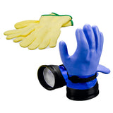 DUI Blue ZIP Gloves, Heavy Duty