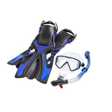 SCUBAPRO Sub VU Combo Pack with Mask, Snorkel and Fins