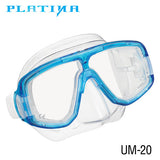 TUSA Platina Hyperdry Snorkel, Mask and Fins Combo Set